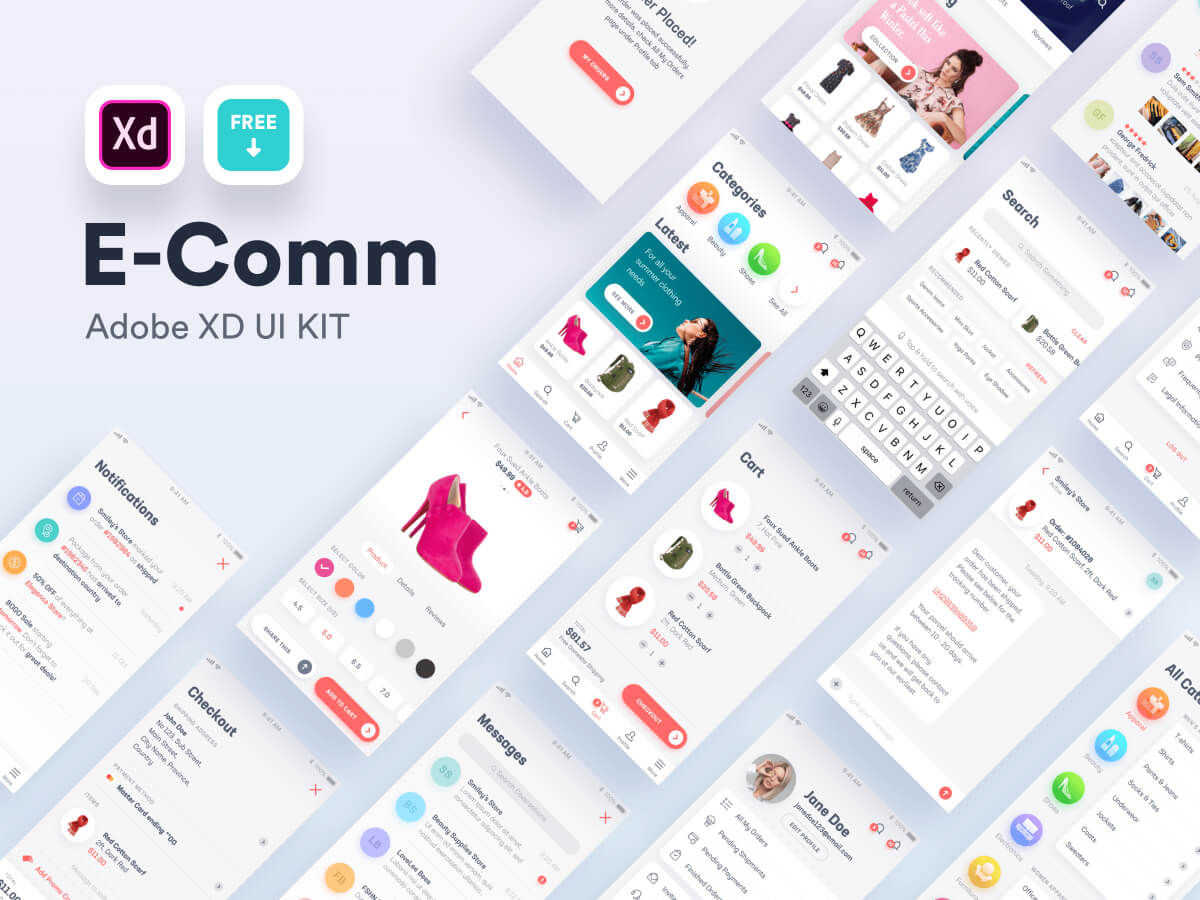 Basic E-Commerce Mobile App
