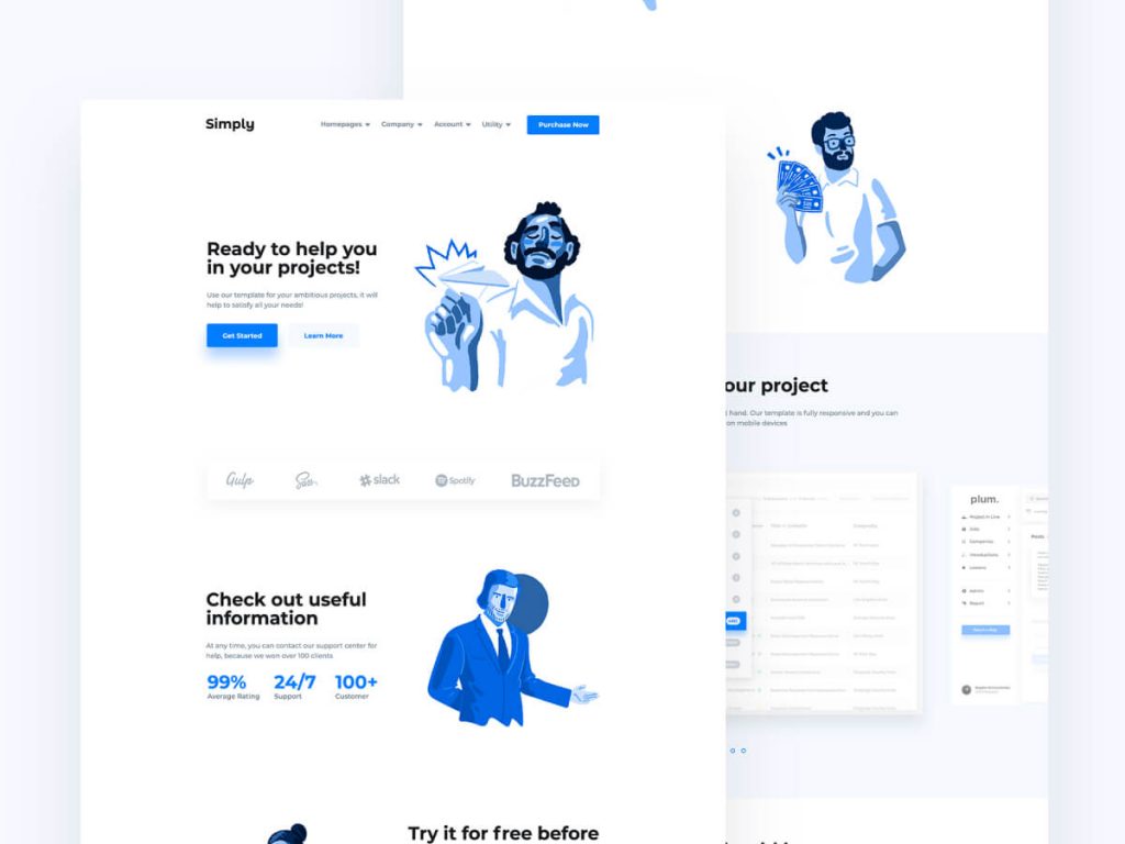 Simply Multipurpose Template