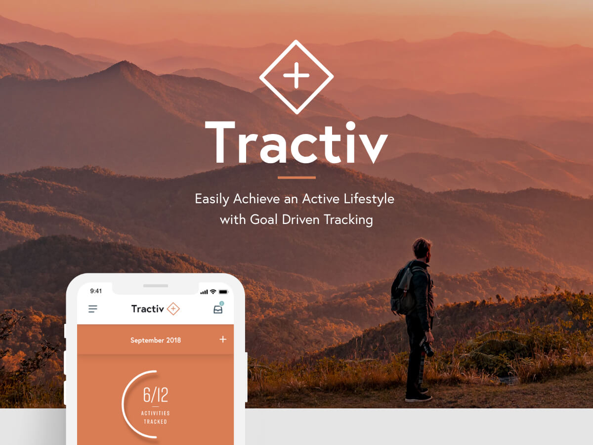 Tractiv Free UI Kit for Adobe XD