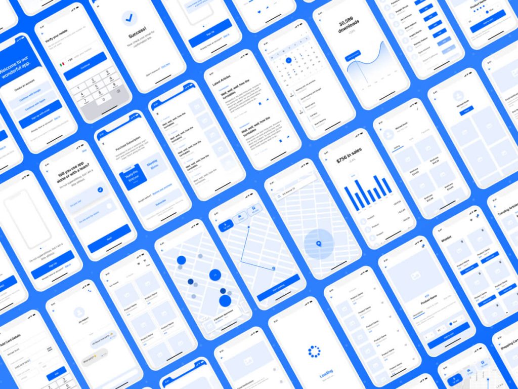 Wireframe Kit for iOS Apps