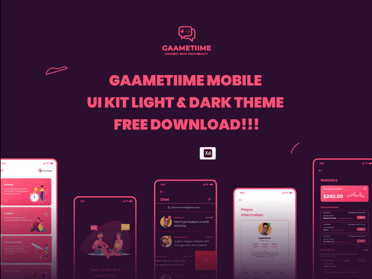 Gaame Time UI Kit